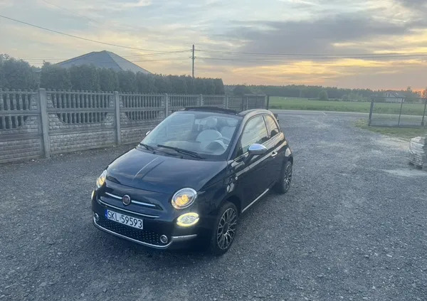 samochody osobowe Fiat 500 cena 40900 przebieg: 21000, rok produkcji 2018 z Piwniczna-Zdrój